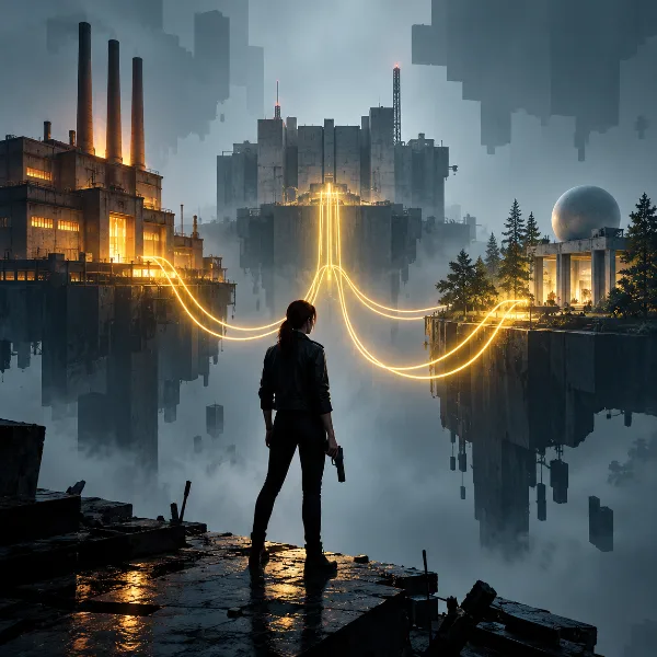 Обложка Control Resonant: гайд по квесту Power Lines — станции Factory, Perimeter и East Park