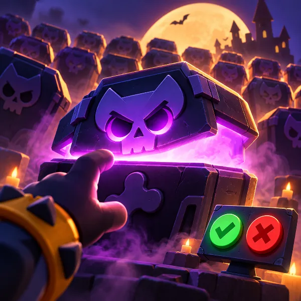 Обложка Страшные гробы в Brawl Stars: прогнозы по всем 24 гробам, голосование и награды Brawl-O-Ween