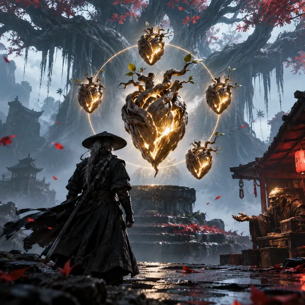 Обложка Сердце Баньяна (The Banyan's Heart) в Phantom Blade Zero: где найти все пять и как купить