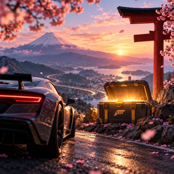 Обложка Forza Horizon 6: еженедельный клад в регионе Хокубу (Horizon Meets) — где сундук