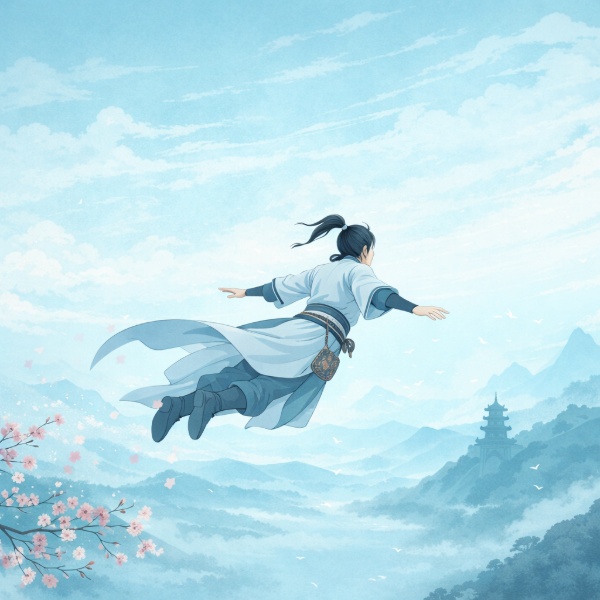 Обложка Полёт в Where Winds Meet: как разблокировать и прокачать - навыки лёгкости, очки исследования и сувенир