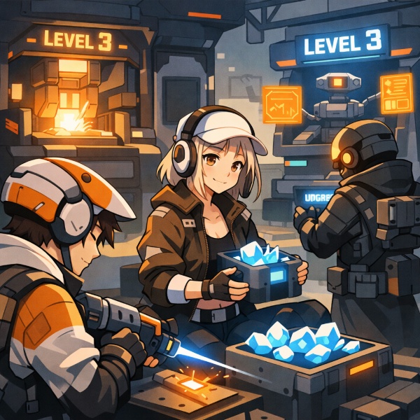 Обложка ARC Raiders - мастерская: как прокачать все станции до 3 уровня и быстро добывать материалы