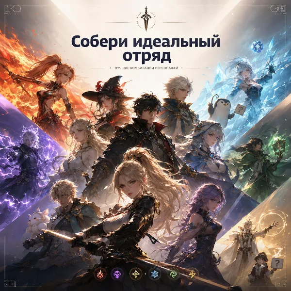 Обложка DragonSword: Awakening — гайд по лучшим комбинациям персонажей и сборкам отряда