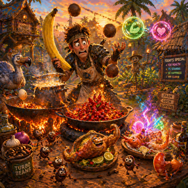 Обложка Лучшие рецепты еды в Windrose: гайд по кулинарии и баффам для новичков