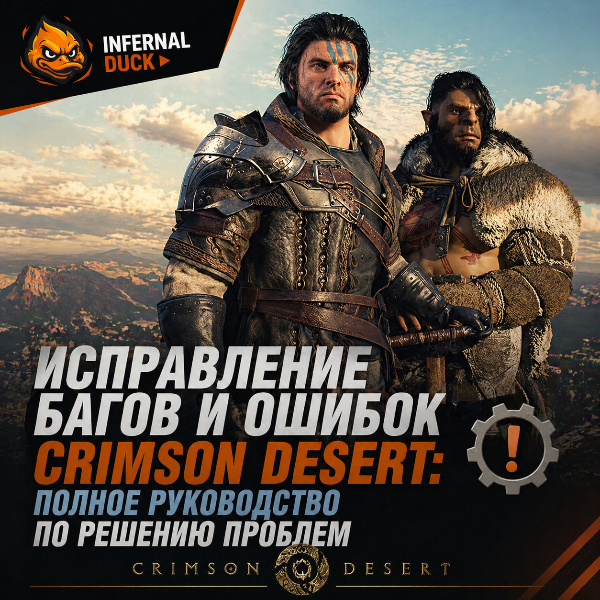 Обложка Исправление багов и ошибок Crimson Desert: полное руководство по решению проблем
