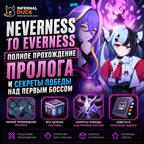 Обложка Neverness to Everness: Полное прохождение пролога и секреты победы над первым боссом