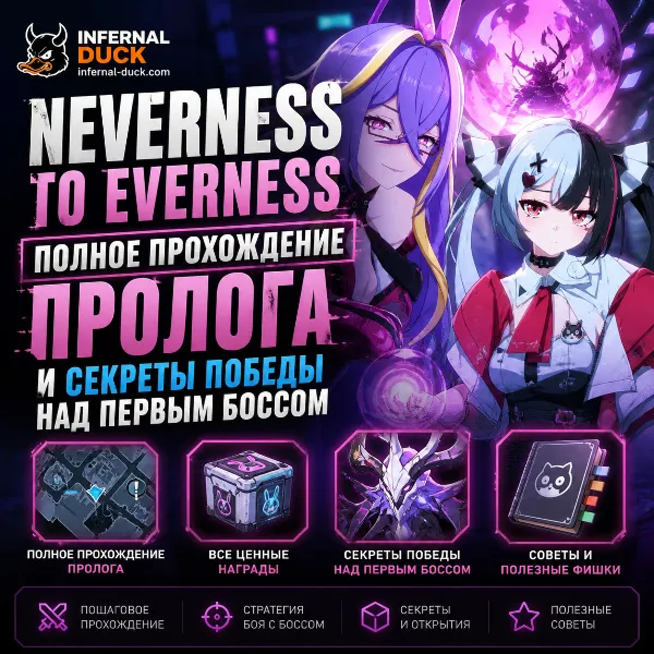 Обложка Neverness to Everness: Полное прохождение пролога и секреты победы над первым боссом