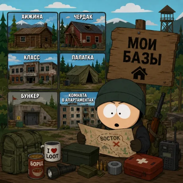 Обложка Полный гайд по всем убежищам в Road to Vostok: где найти, как открыть и обустроить