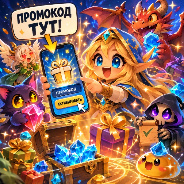 Обложка Рабочие промокоды Summoners War 2026: бесплатные кристаллы маны и награды