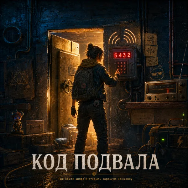 Обложка Below, Rusted Gods: код от двери в подвале и как получить хорошую концовку