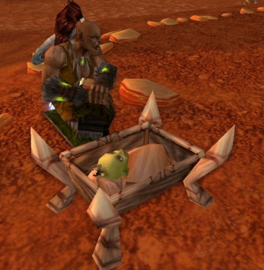 Сын Тралла. Изначально - зеленый