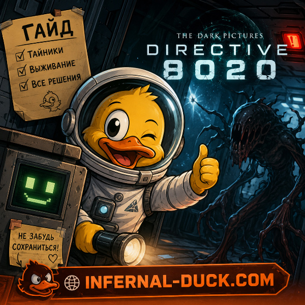 Обложка Директива 8020: Полное прохождение сюжета, секреты и QTE