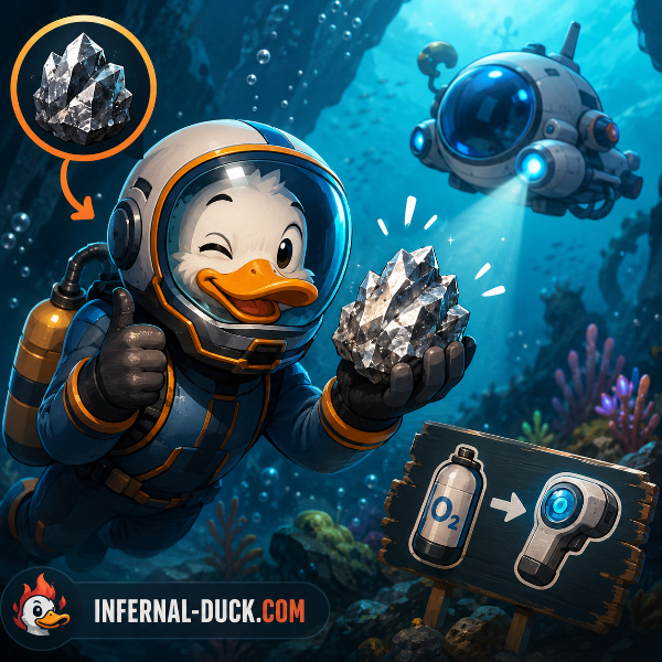 Обложка Гайд по добыче серебра в Subnautica 2: где найти руду и как использовать