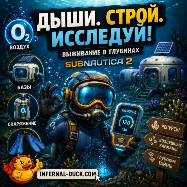 Обложка Как получить кислород под водой в Subnautica 2 – Полное руководство по выживанию
