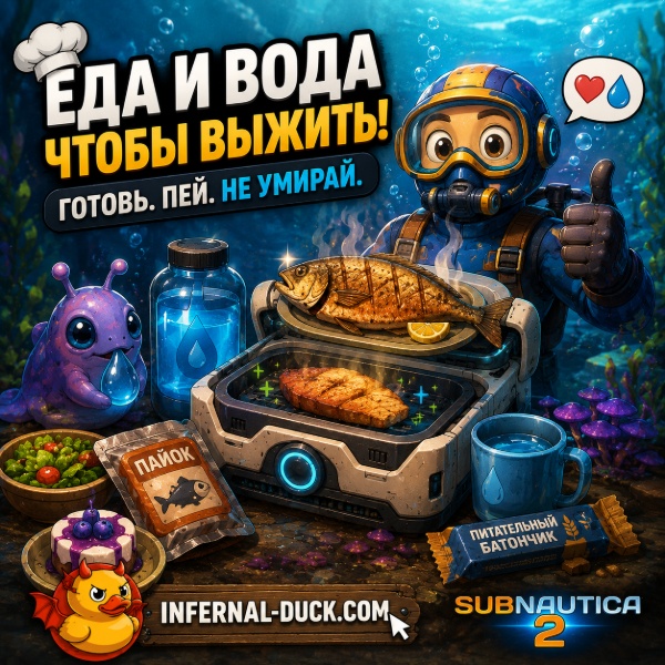 Обложка Выживание в Subnautica 2: Полный гайд по еде и воде