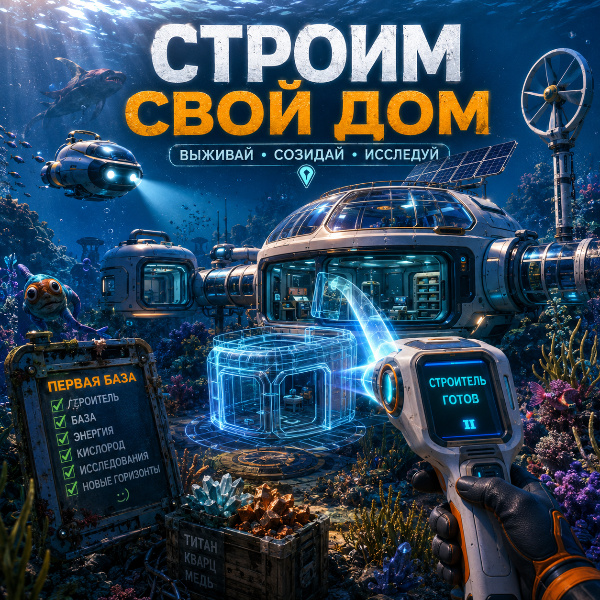 Обложка Subnautica 2: Гайд по строительству базы для выживания