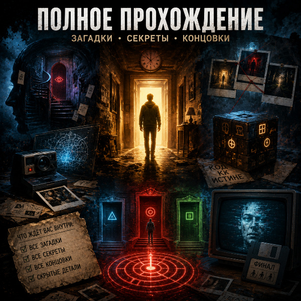 Обложка Полное прохождение Subliminal: все загадки, секреты и концовки
