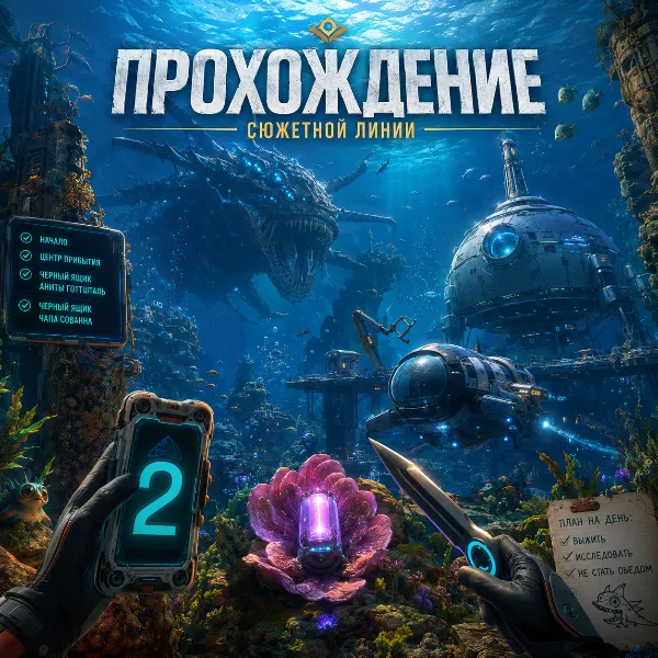 Обложка Subnautica 2: Полный гайд по прохождению сюжетных квестов и секретам выживания