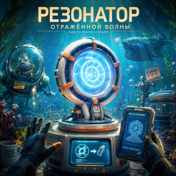 Обложка Резонатор отражённой волны в Subnautica 2: гайд по поиску и крафту