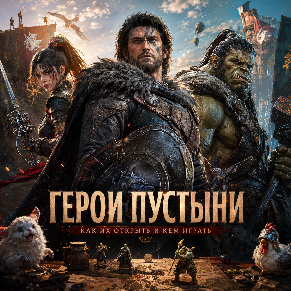 Обложка Все игровые персонажи в Crimson Desert: как получить Дамиану, Унку и Клиффа