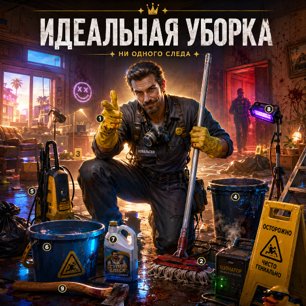 Обложка Прохождение Crime Scene Cleaner: оборудование, прокачка навыков и секреты