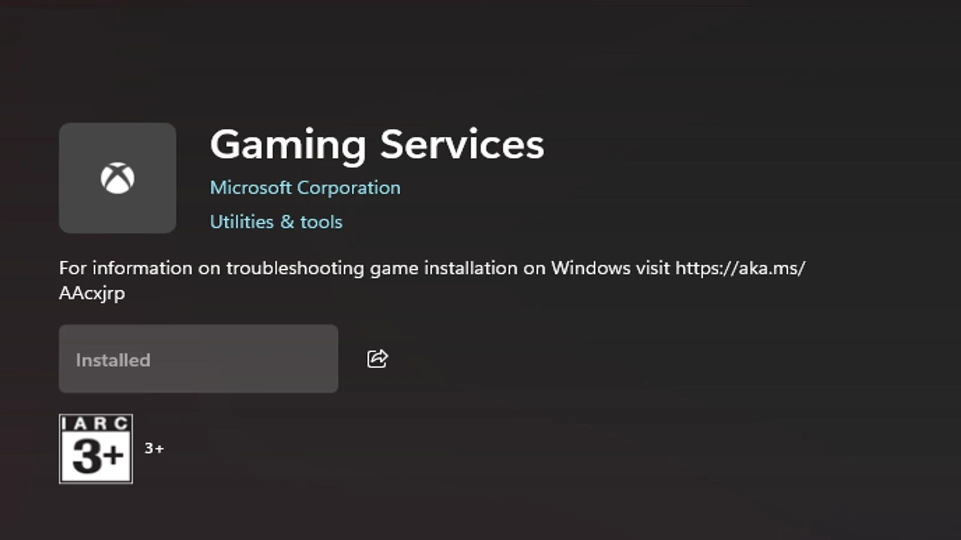 Обновление Gaming Services вручную через раздел Загрузки в Microsoft Store