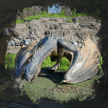 Baby Wyvern (Детёныш виверны) в Crimson Desert