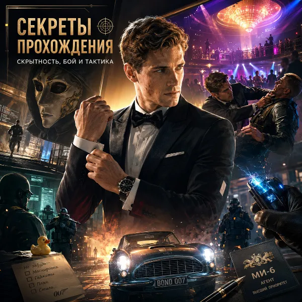 Обложка 007 First Light: Полное руководство для начинающих — как пройти игру, освоить стелс и выжить