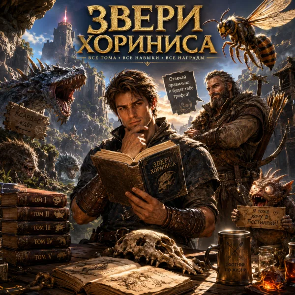 Обложка Как собрать все тома "Звери Хориниса" в Gothic 1 Remake: Полный гайд по квесту и наградам