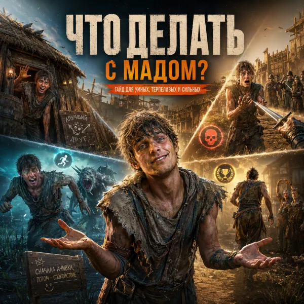 Обложка Как избавиться от Мада в Gothic 1 Remake: гайд по квесту и получению ачивки «Фанат Мада»