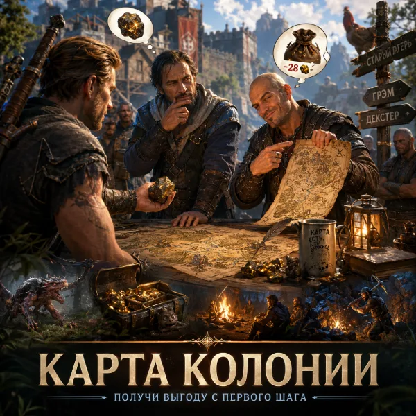 Обложка Карта Колонии за бесценок: как развести Декстера на 50 руды в Gothic 1 Remake