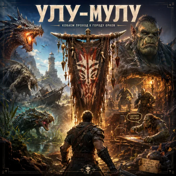 Обложка Улу-Мулу в Gothic 1 Remake: как сшить орочий флаг из языков, рогов и зубов (и не огрести от Таррока)