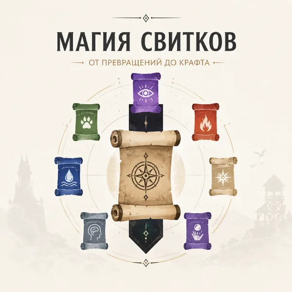 Обложка Свитки в Gothic 1 Remake: полный гайд по магии, превращениям и крафту