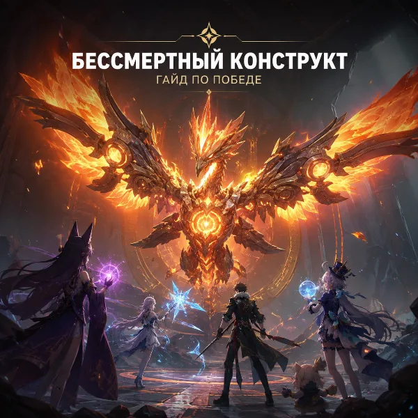 Обложка Бессмертный конструкт в Genshin Impact 7.0: где найти, как победить, лучшие отряды и все награды