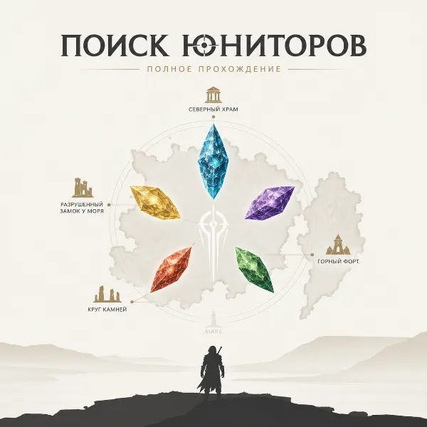 Обложка Гайд по поиску всех юниторов в Gothic 1 Remake: где найти артефакты для барьера