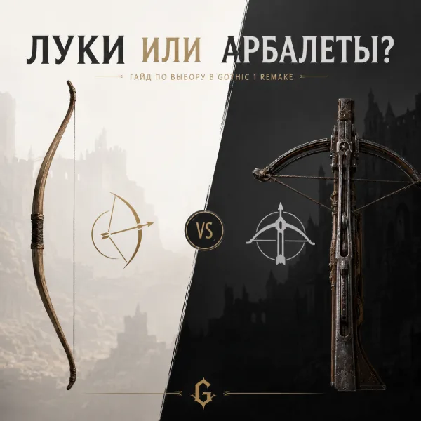 Обложка Лучшие луки и арбалеты в Gothic 1 Remake: полный гайд по дальнему бою