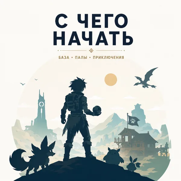 Обложка Гайд по Palworld для новичков: с чего начать — база, Палы и первые шаги