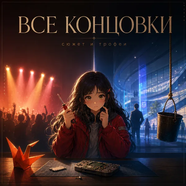 Обложка Все концовки ReStory: Chill Electronics Repairs — «Рок на века!», «Глобализация» и сюжетные достижения за одно прохождение