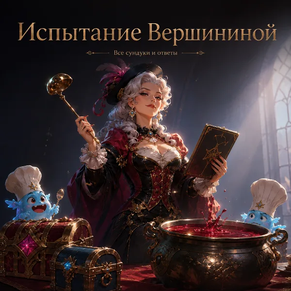 Обложка Испытание Вершининой в Доме Гесперид (Genshin Impact 7.0): все правильные ответы и как забрать три сундука