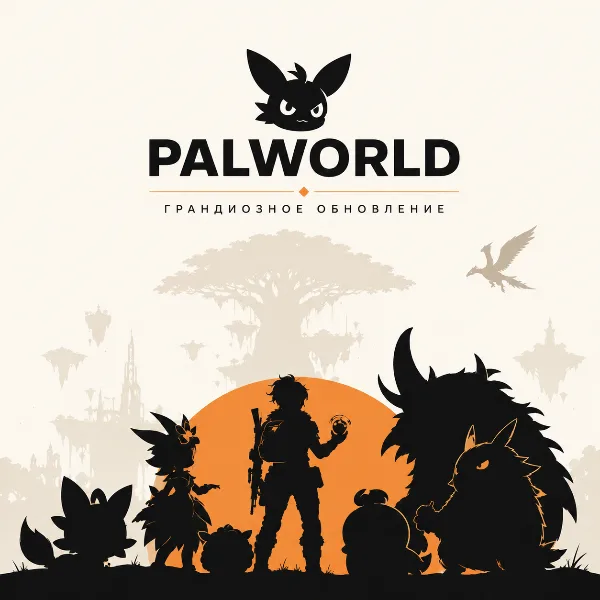Обложка Патч 1.0 Palworld: гайд по Санричу, Мировому Древу, 72 новым палам и всем изменениям