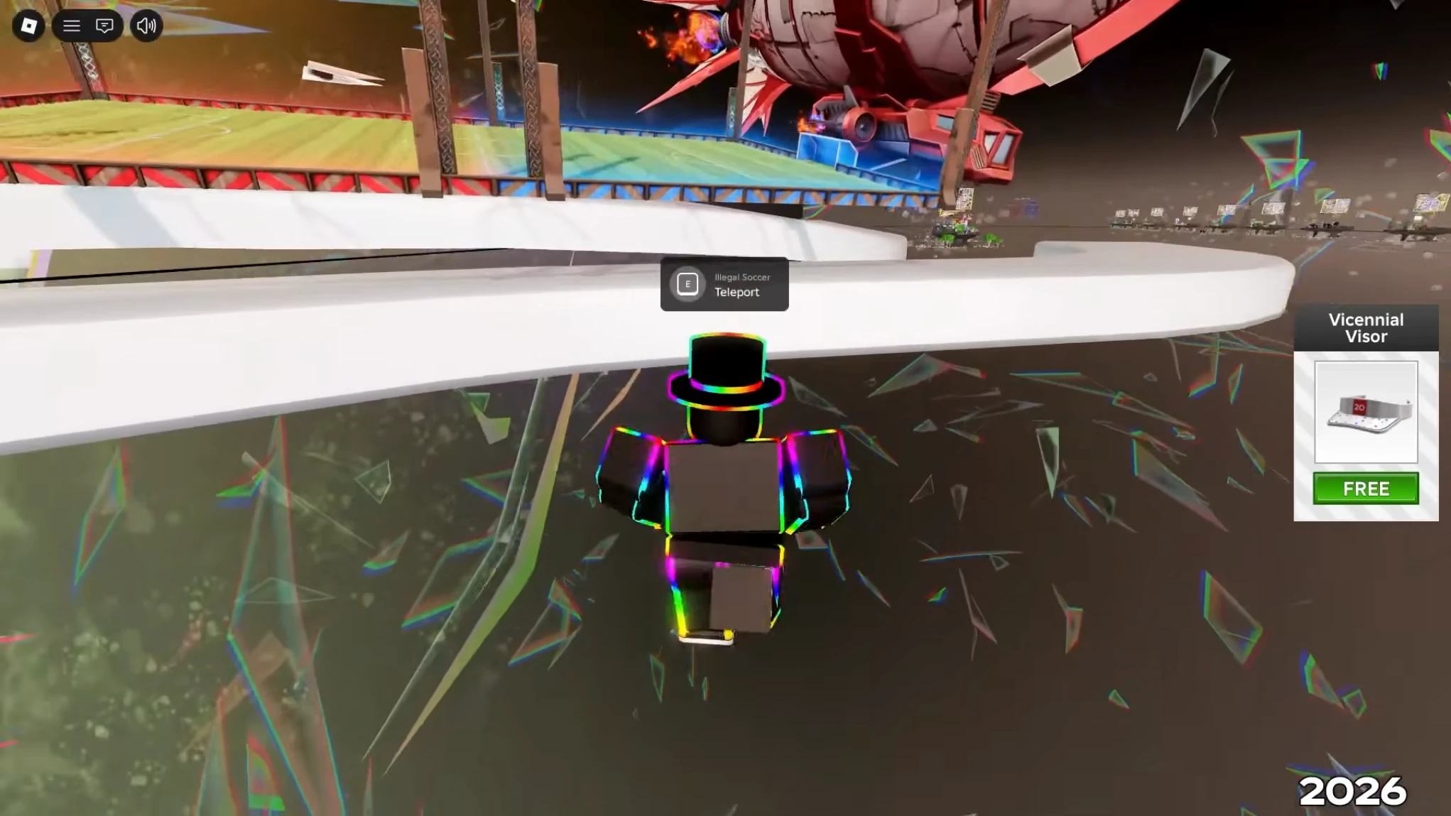 Внешний вид локации Year Infinity в The Hunt: Roblox 20