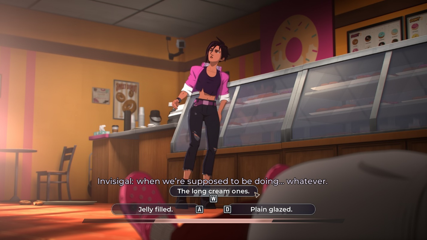 Статистика выбора пончиков игроками