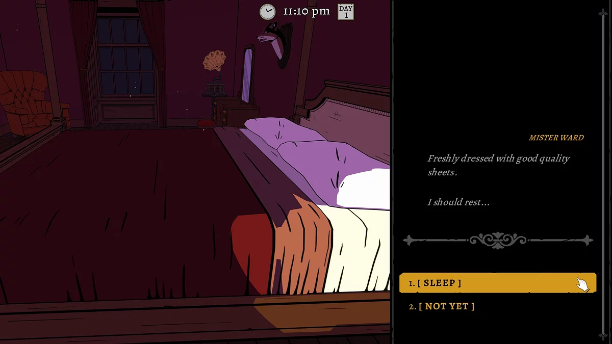 Комната номер 4 для проживания детектива Уорда