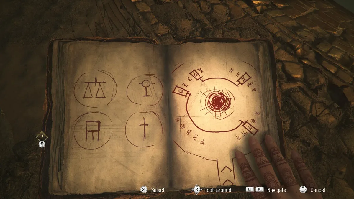 София сверяется со своей книгой в Resonance: A Plague Tale Legacy