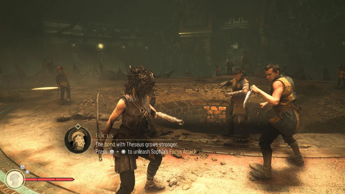 София сражается с солдатами в Resonance: A Plague Tale Legacy
