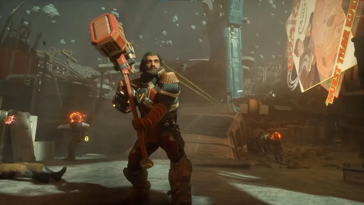 The Outer Worlds 2 — Тристан в разгар боя