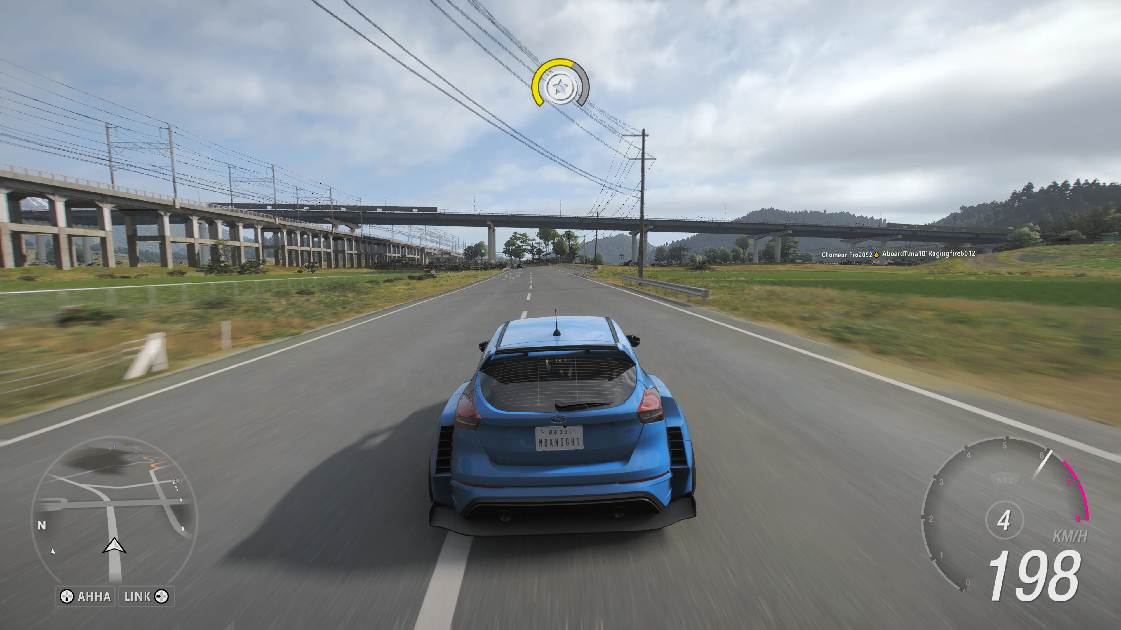 Меню тюнинга автомобиля в Forza Horizon 6