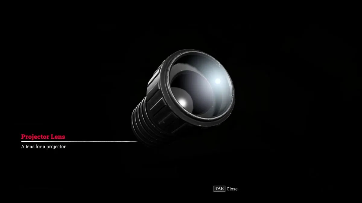Линза проектора (Projector Lens) в Silent Hill Townfall