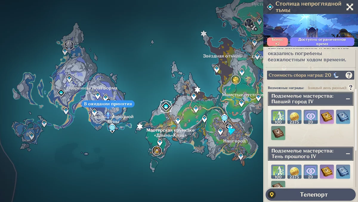 Материалы для прокачки талантов