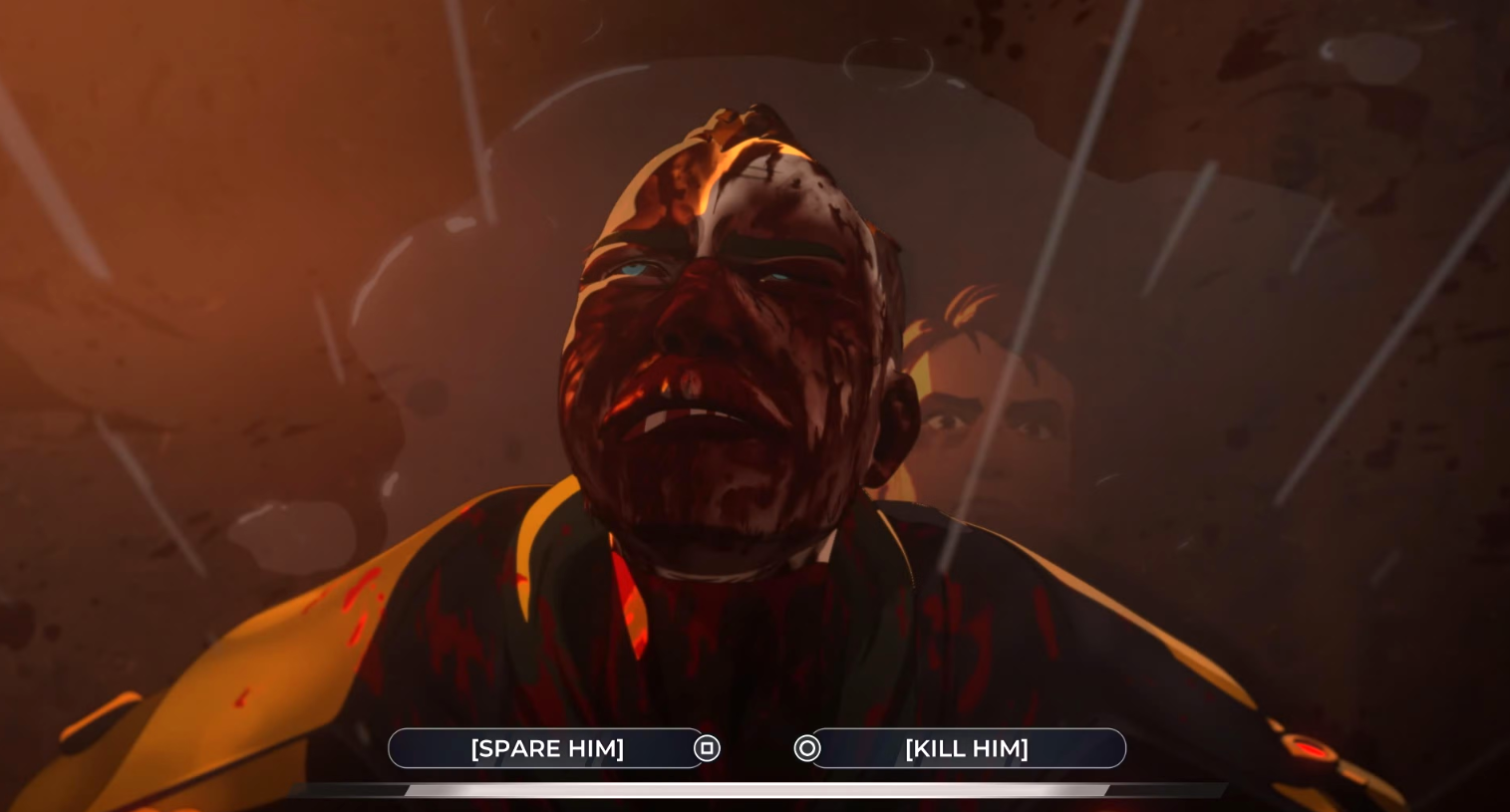 Ключевой моральный выбор - пощадить или убить Полога в финале Dispatch